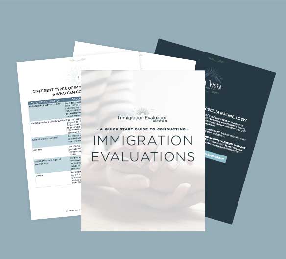 A quick start guide to conducting immigration evaluations