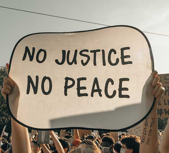 no justice, no peace